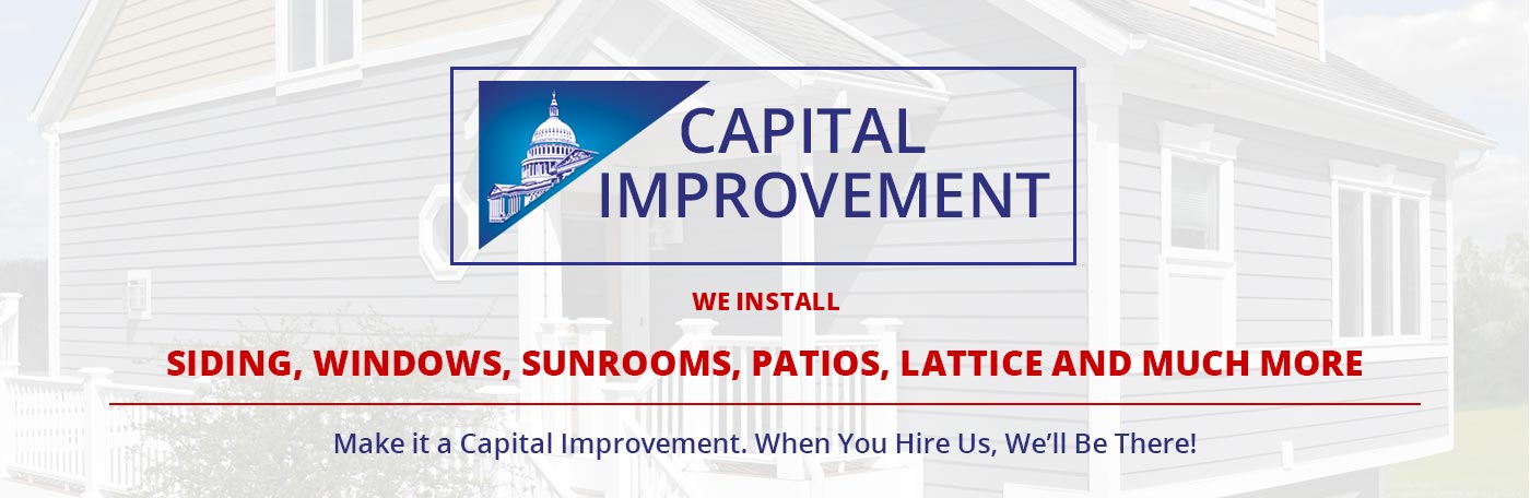 capital improvement installs siding windows sunrooms and more