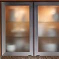 Aluminum Frame Door with Frosted Glass