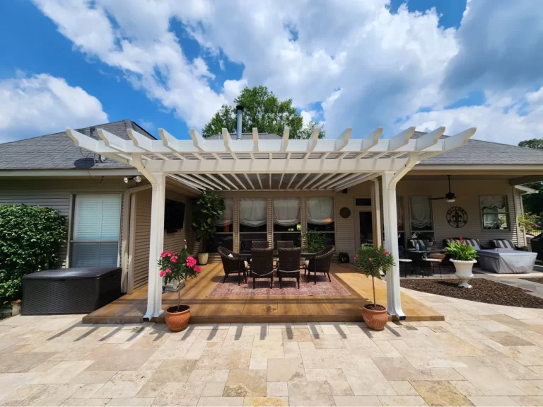 Outdoor Space with a Custom Patio Cover in Metairie