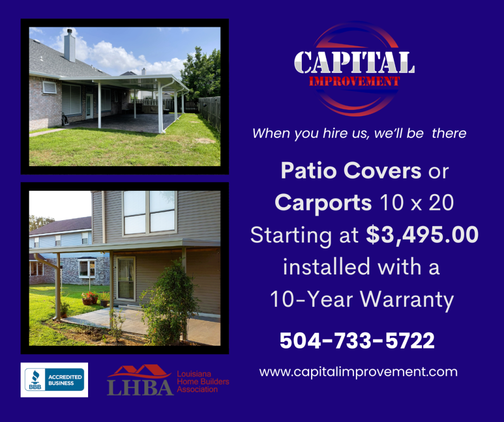 Patio Cover Promotion