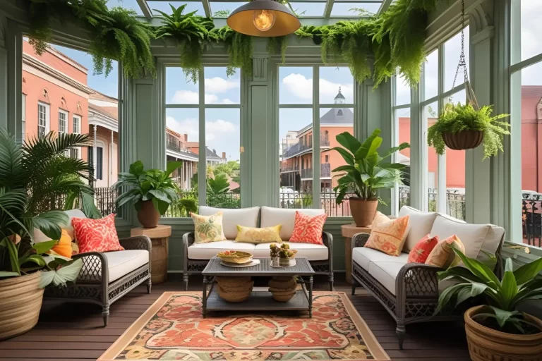 Colorful Sunroom